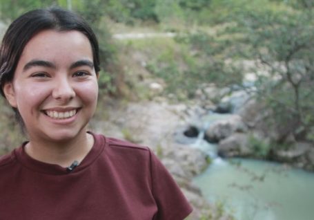 Diana Díaz: joven guardiana del Panacon
